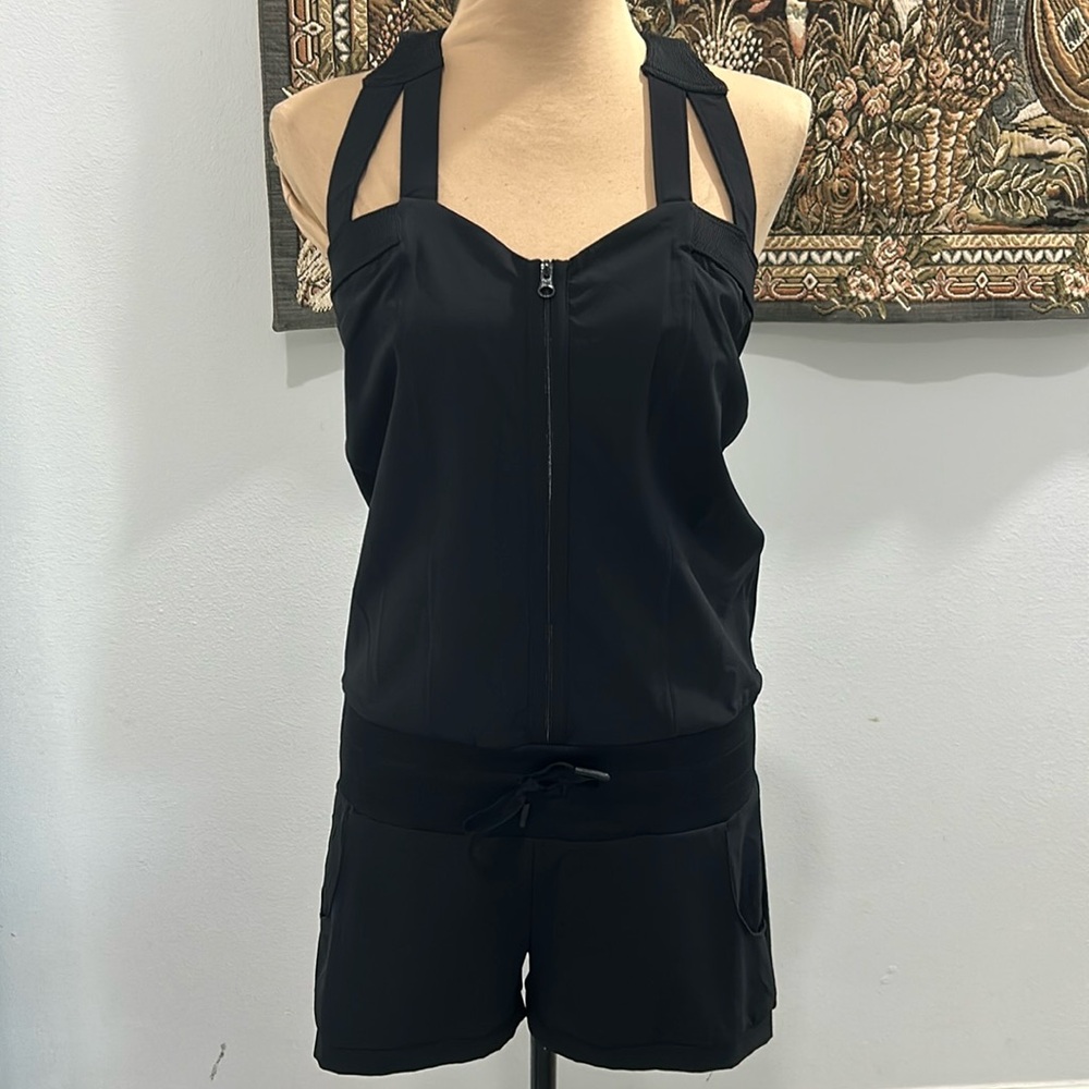 Jo + Jax Women’s‎ Fun Dance Romper. Wide Strap Comfortable Short Romper.XS(746)